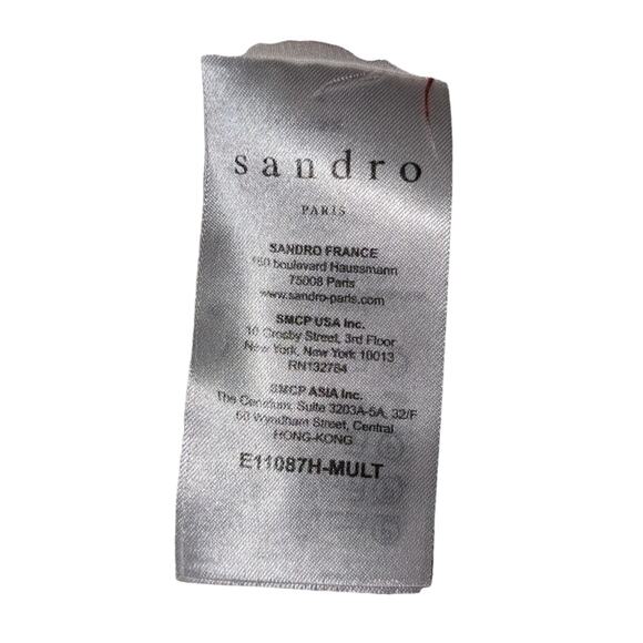 TR Sandro Paris Bessie Rose silk blouse - EUC - Picture 11 of 16